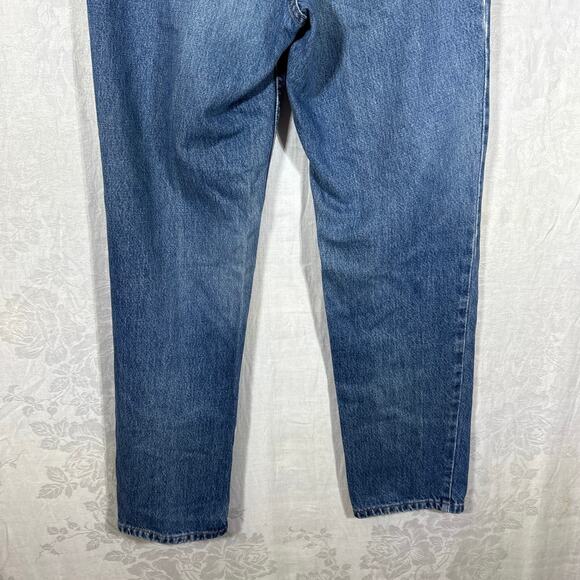 Lands End Jeans 10 Vintage Mom Blue Denim - Picture 10 of 14